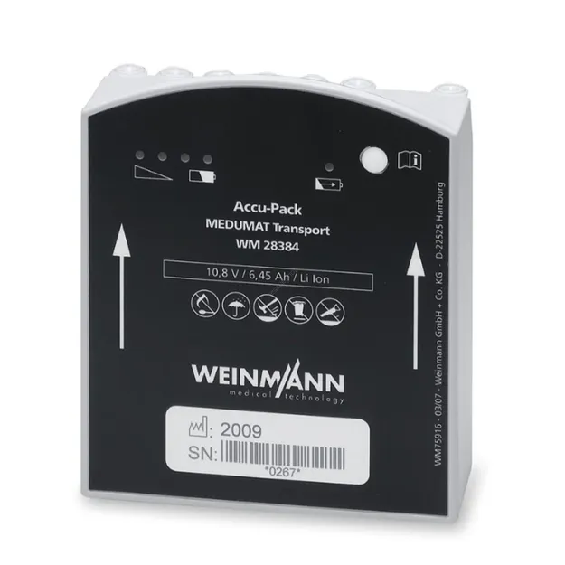 Akumulator Weinmann (litowo-jonowy) dla MEDUMAT Transport