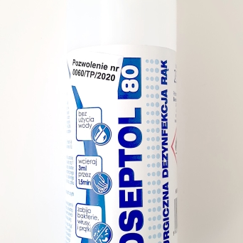 Bioseptol 80 250ml alkoh. spray do dezynfekcji rąk
