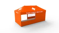 Namiot Punkt Pomocy Medycznej 3x6 m Octa Go - 3