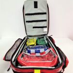 Plecak reanimacyjny czerwony XL z wyposażeniem - 17