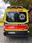 AMBULANS FORD TRANSIT / r. 2017 / z noszami Stryker M-1 i rampą - 4