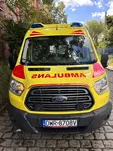 AMBULANS FORD TRANSIT / r. 2017 / z noszami Stryker M-1 i rampą - 7