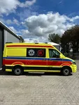 AMBULANS MAN TGE, r. 2020 z przejściem / Nosze elektryczne KARTSANA - 5