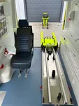 AMBULANS MAN TGE, r. 2020 z przejściem / Nosze elektryczne KARTSANA - 28