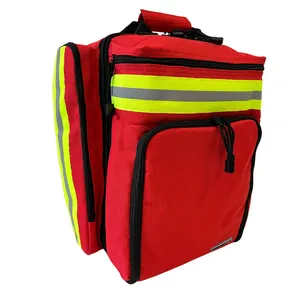 Plecak reanimacyjny czerwony SUPPORTER L Nylon 45x37x21cm 29L