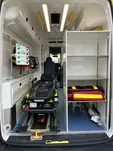 AMBULANS MAN TGE, r. 2020 z przejściem / Nosze elektryczne KARTSANA - 42