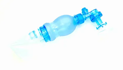 Resuscytator PVC dla niemowląt z maską nr 1