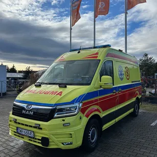 Wynajem / AMBULANS MAN TGE, r. 2020 / Nosze elektryczne KARTSANA