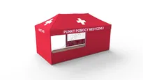 Namiot Punkt Pomocy Medycznej 3x6 m Octa Go - 3