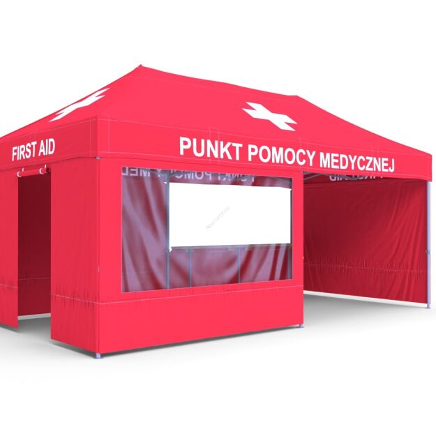 Namiot Punkt Pomocy Medycznej 3x6 m Octa Go