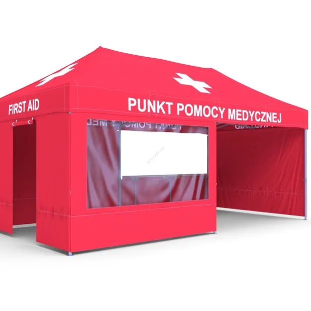 Namiot Punkt Pomocy Medycznej 3x6 m Octa Go